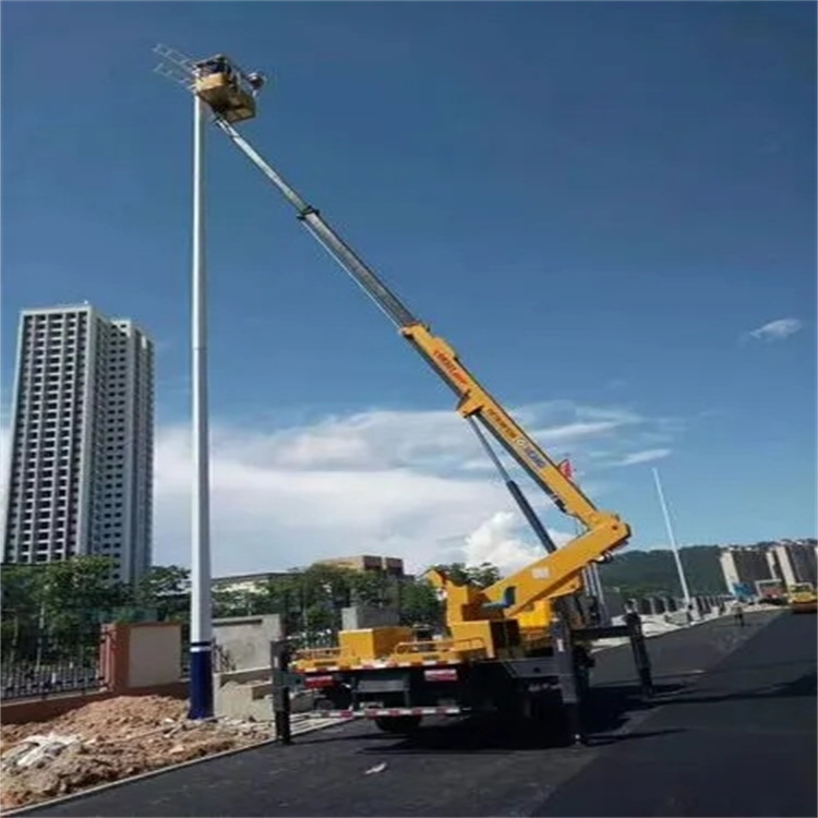 万全县维修路灯的曲臂升降车出租